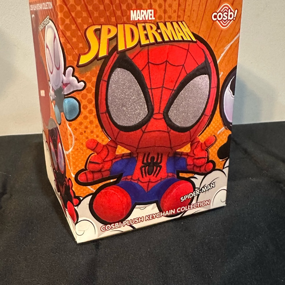Marvel Spider-Man Cosbi Plush Keychain - Blind Box New!